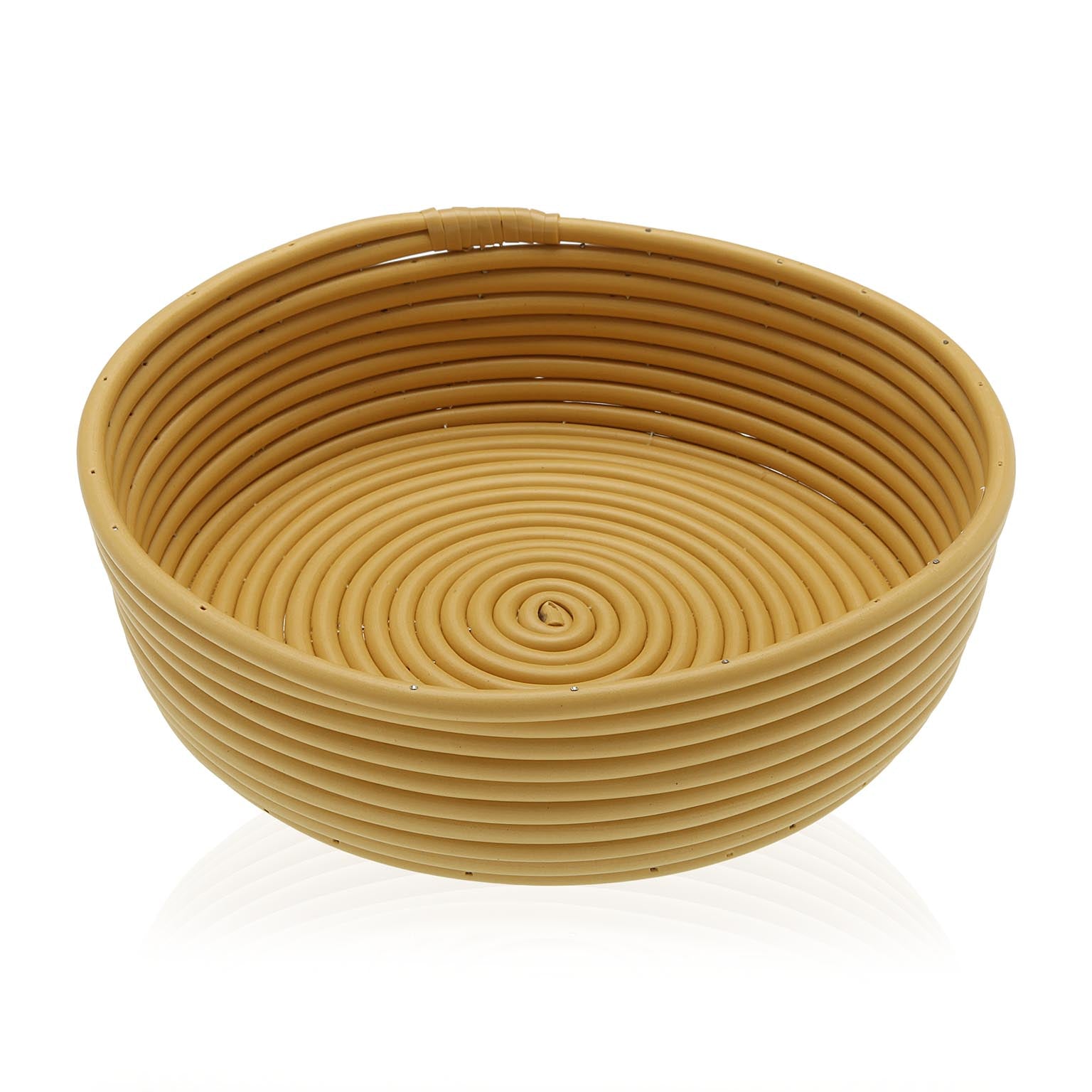 CESTA REDONDA MOSTAZA Versaotoño