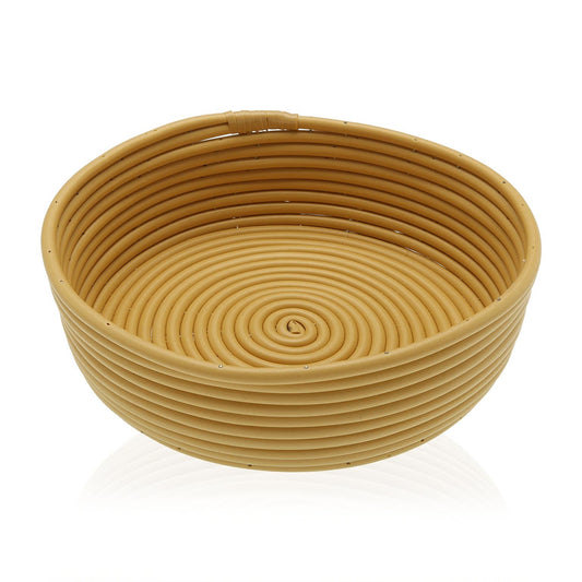 CESTA REDONDA MOSTAZA Versaotoño
