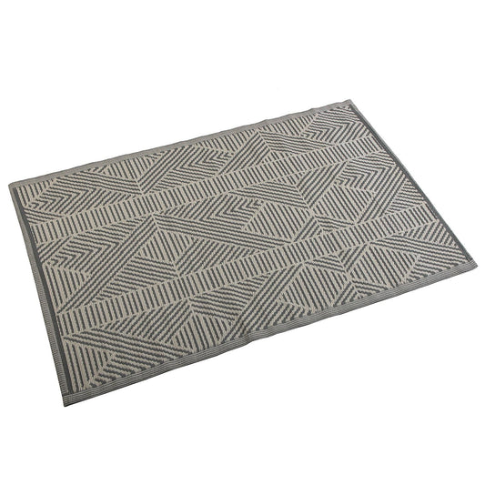 ALFOMBRA GRIS ABSTRACT 120x180 Versaotoño