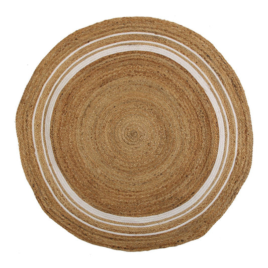 ALFOMBRA JUTE RAYAS 120CM Versaotoño