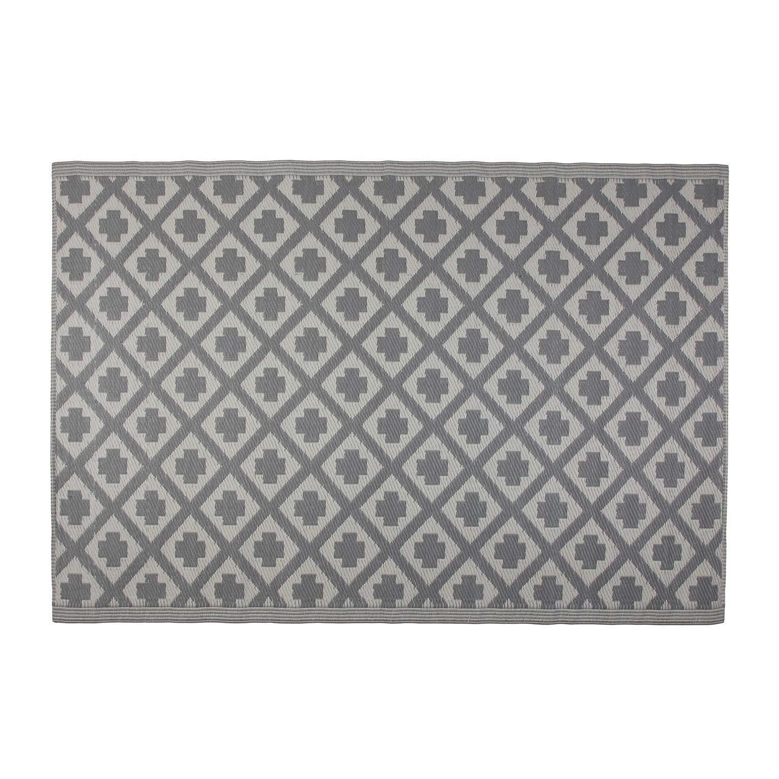 ALFOMBRA PATRÓN ROMBOS ÉTNICO 120X180 CM VERSA 2026 JUNIO