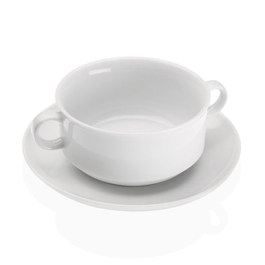 TAZA DE CONSOME CON PLATO Versaotoño