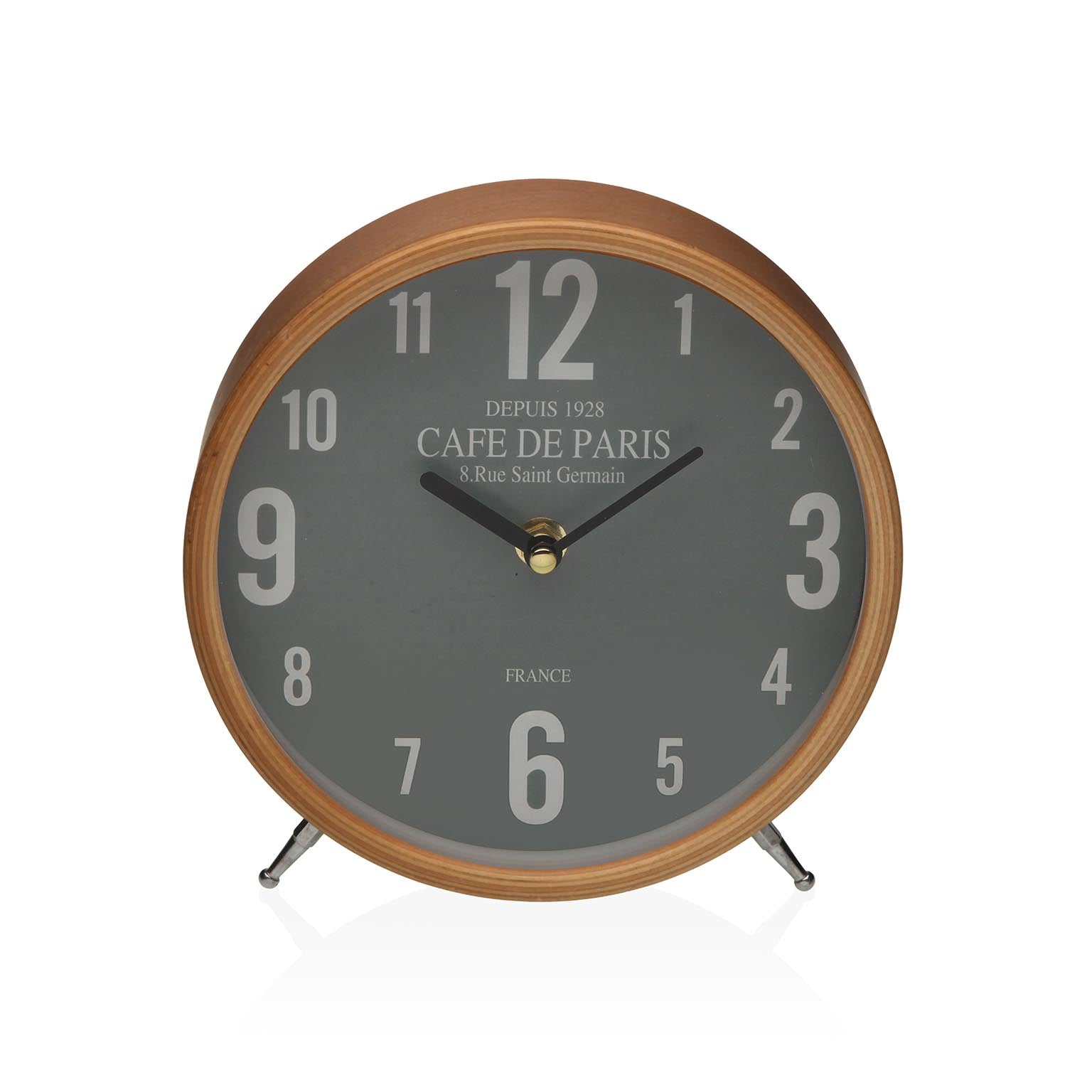 RELOJ DE MESA VERDE CAFE DE PARIS 18,5CM Versaotoño