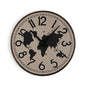 RELOJ DE PARED MAPA 40CM VERSA FEBRERO
