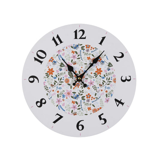 RELOJ DE PARED FLOWER ROSE 29CM Versaotoño