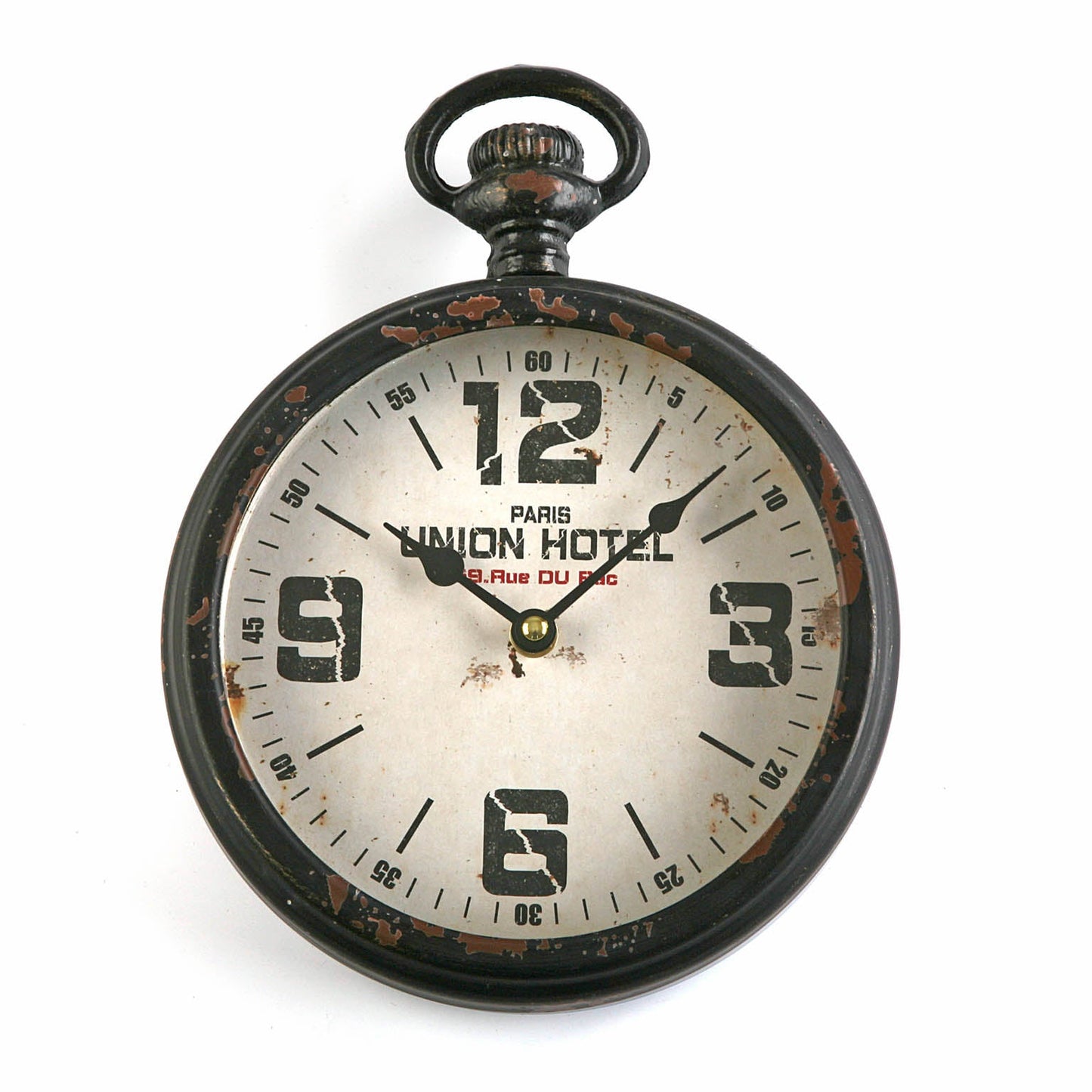 RELOJ DE PARED NEGRO VERSA 2026 JUNIO