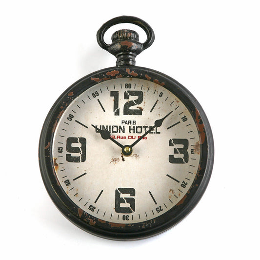 RELOJ DE PARED NEGRO VERSA 2026 JUNIO
