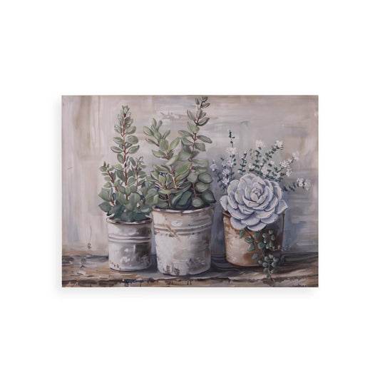 CUADRO LIENZO JARRONES 30 X 40 Versaotoño