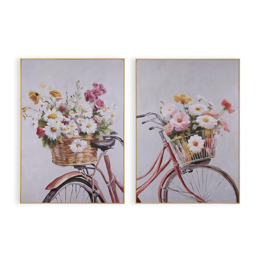 CUADRO SURTIDO  BICICLETA 50 X 70 Versaotoño