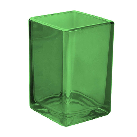 VASO VERDE TRANSPARENTE Versaotoño