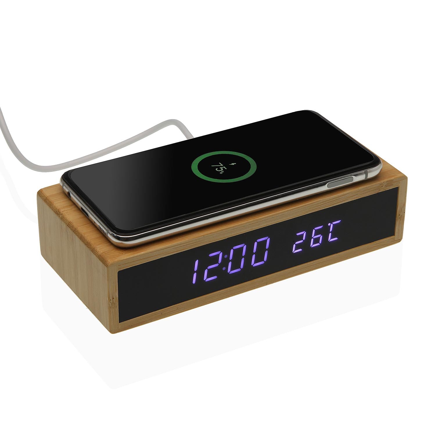 RELOJ CON ESTACION DE CARGA Versaotoño