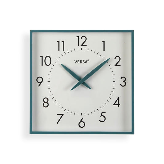 RELOJ DE PARED CUADRADO AZUL Versaotoño