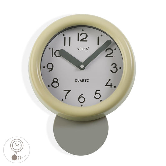 RELOJ COCINA BEIGE 19.5 CM Versaotoño