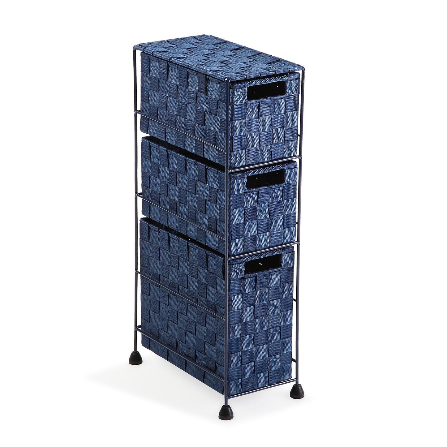 MUEBLE BAÑO 3 CAJONES AZUL VERSA FEBRERO