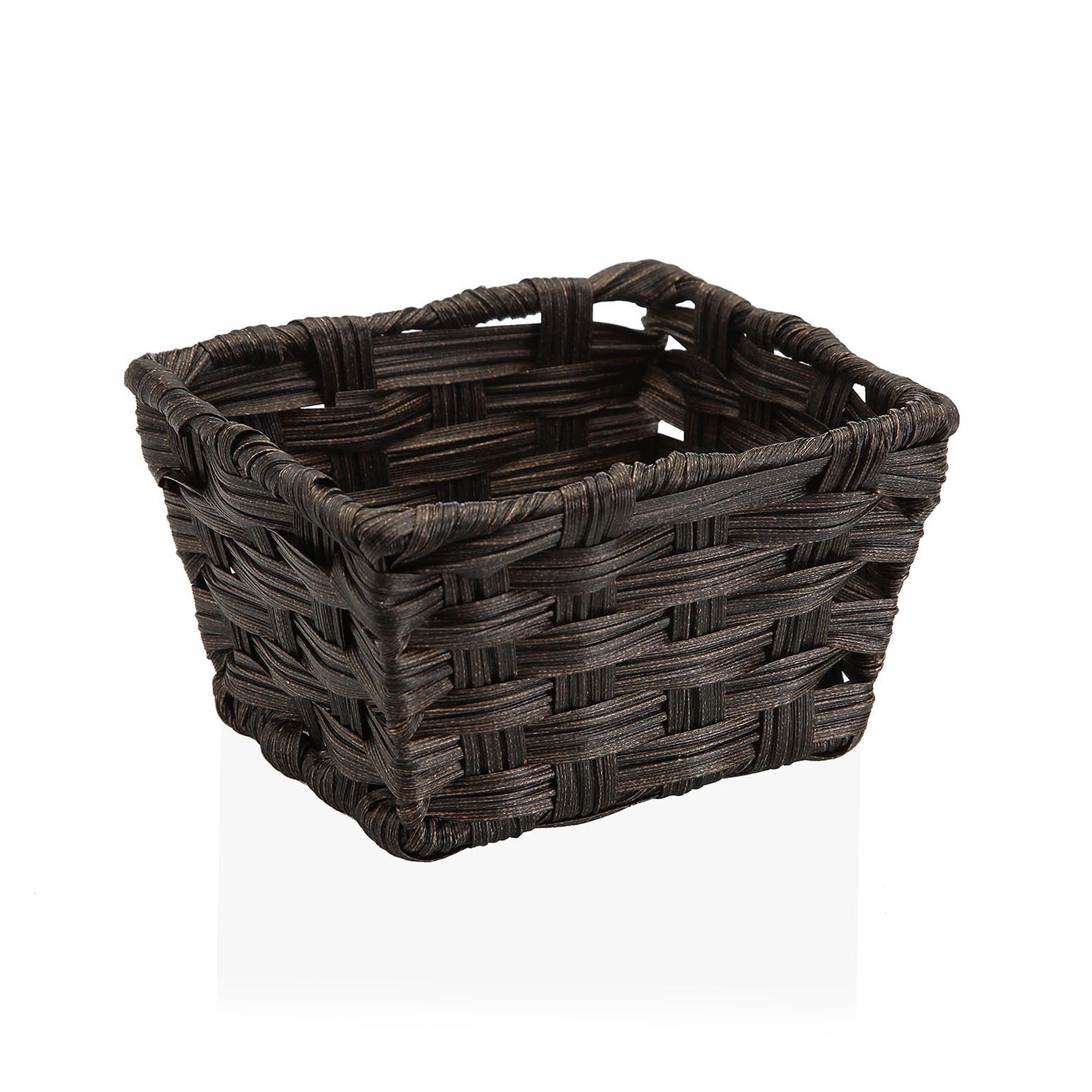 CESTA CON ASAS  MARRON OSCURO Versaotoño