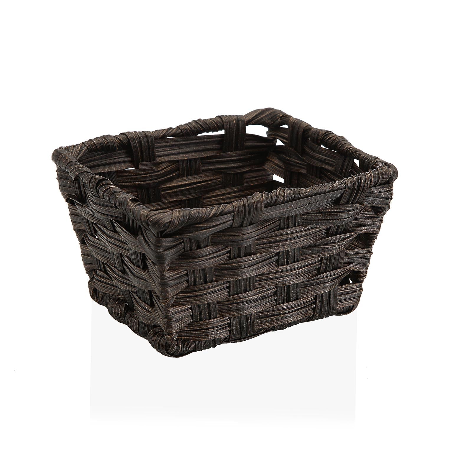 CESTA CON ASAS  MARRON OSCURO Versaotoño