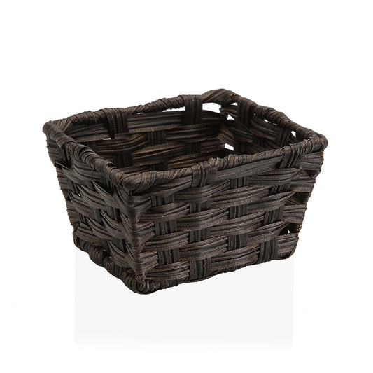 CESTA CON ASAS  MARRON OSCURO Versaotoño