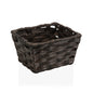 CESTA CON ASAS  MARRON OSCURO Versaotoño
