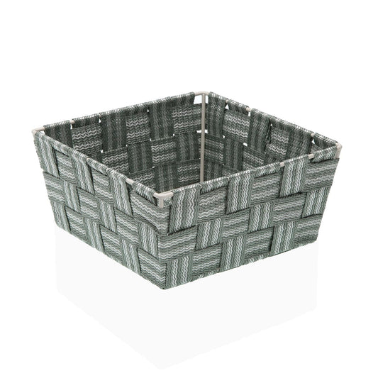 CESTA CUADRADA GRIS Versaotoño