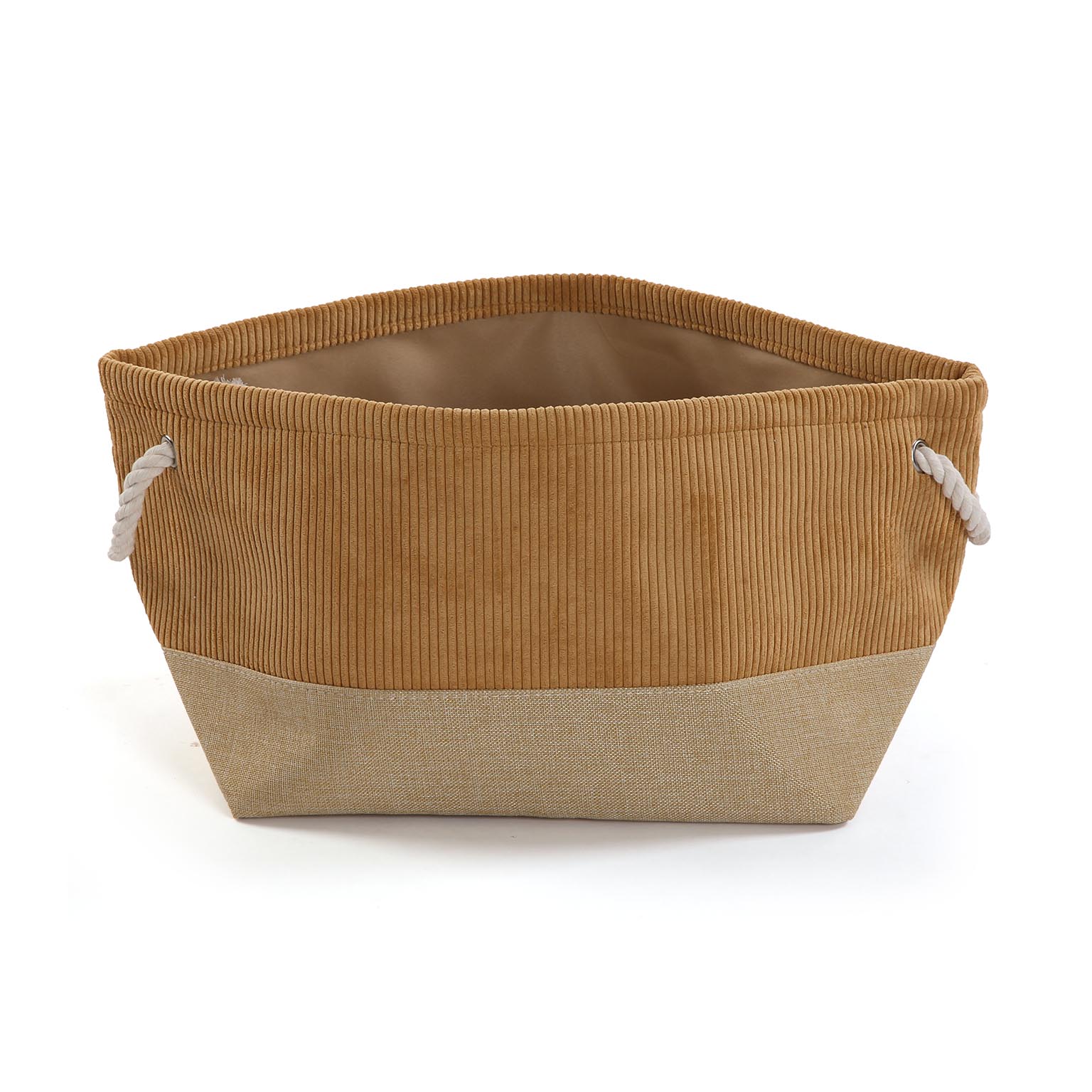 CESTA  CORDUROY  MARRON Versaotoño