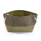 CESTA  CORDUROY  VERDE Versaotoño