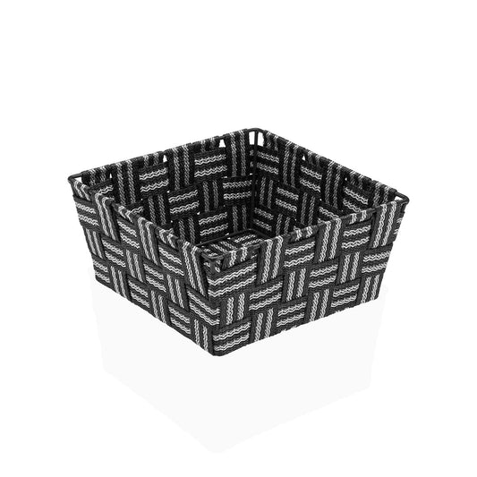 CESTA CUADRADA GRIS OSCURO Versaotoño