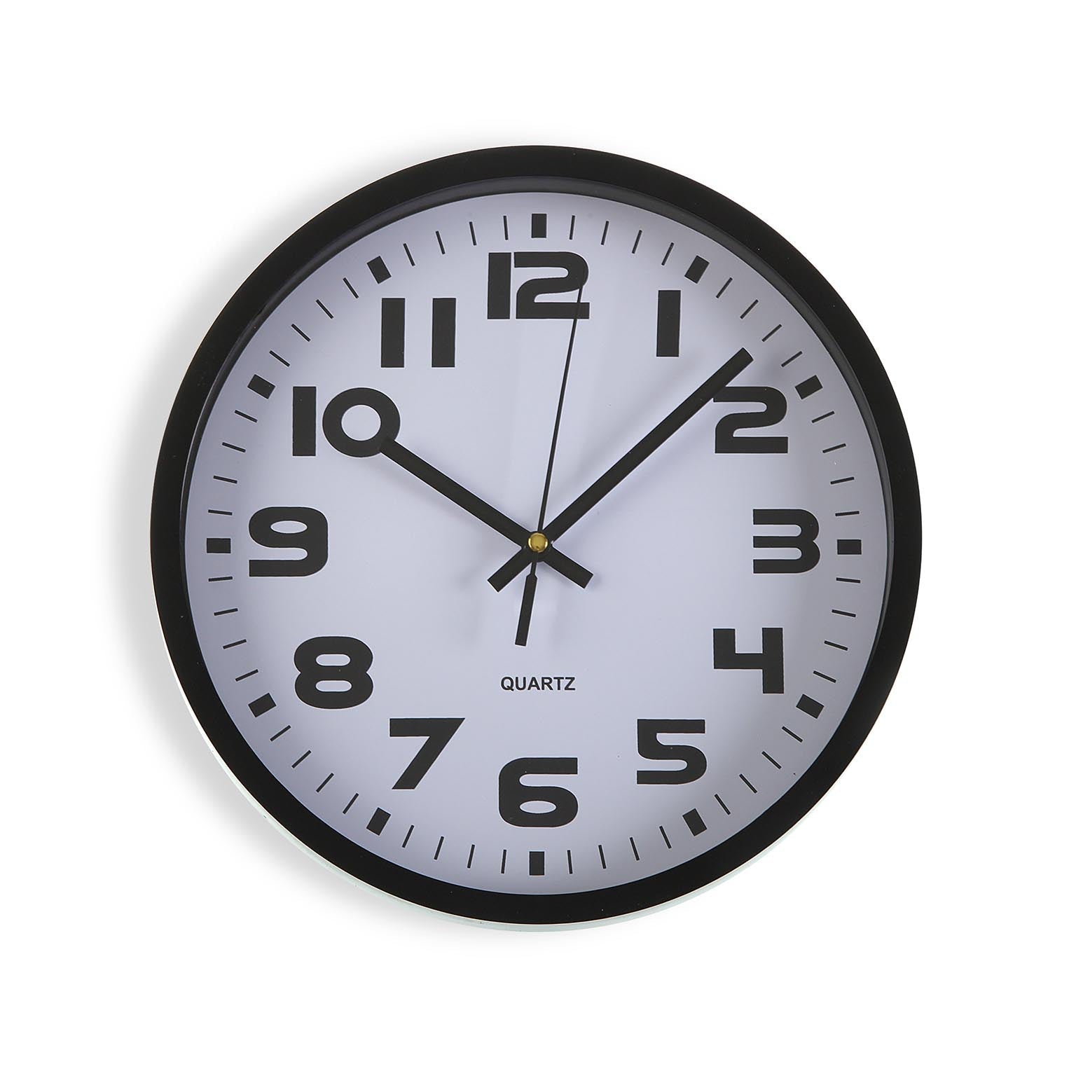 RELOJ COCINA NEGRO 25 CM Versaotoño