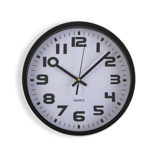 RELOJ COCINA NEGRO 25 CM Versaotoño