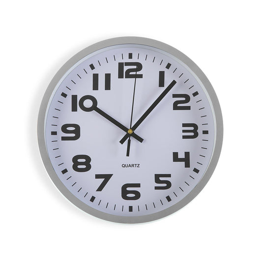 RELOJ COCINA PLATA 25 CM Versaotoño