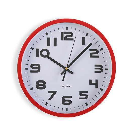 RELOJ COCINA ROJO 25 CM Versaotoño