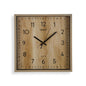 RELOJ DE PARED CUADRADO EFECTO MADERA 30,8CM Versaotoño