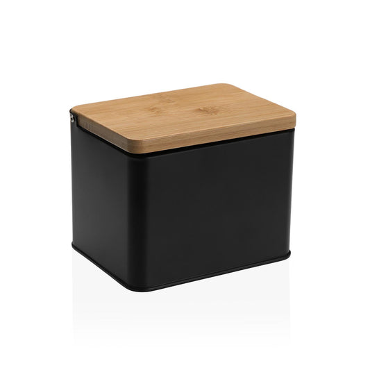 SALERO NEGRO C/ TAPA DE MADERA Versaotoño