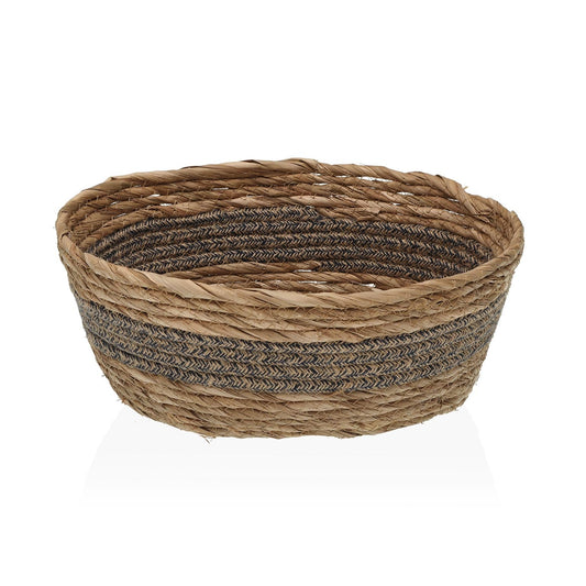 CESTA OVAL  NEGRA / NATURAL S Versaotoño