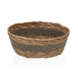 CESTA OVAL  NEGRA / NATURAL S Versaotoño