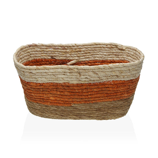CESTA RECTANGULAR NARANJA Versaotoño