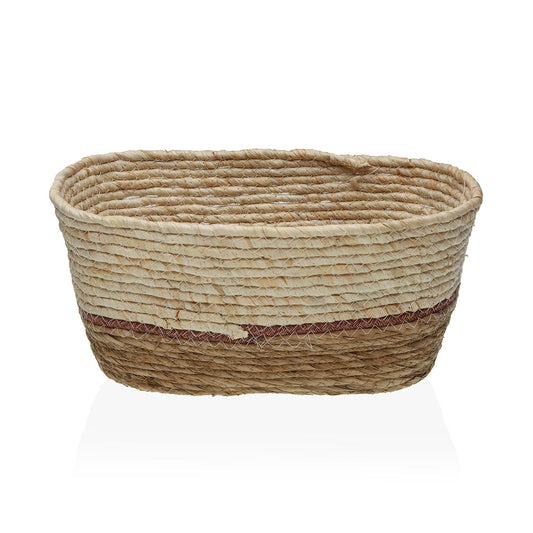 CESTA RECTANGULAR BEIGE Versaotoño