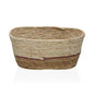 CESTA RECTANGULAR BEIGE Versaotoño