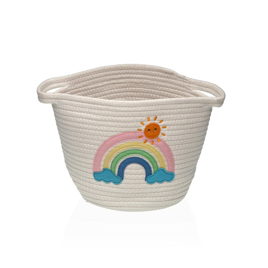 CESTA ARCOIRIS BLANCA Versaotoño