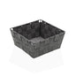 CESTA CUADRADA DE 19 X 19 GRIS Versaotoño