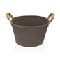 CESTA CONICA GRIS OSCURO Versaotoño