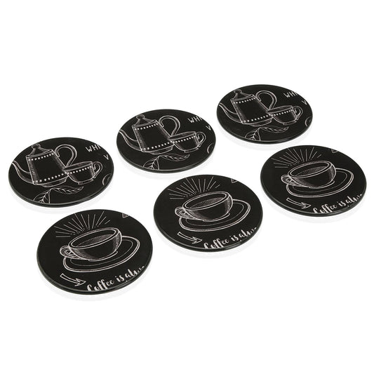 SET 6 POSAVASOS PIZARRA VERSA 2026 JUNIO