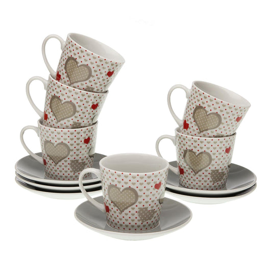 SET 6 TAZAS TE SWEET Versaotoño