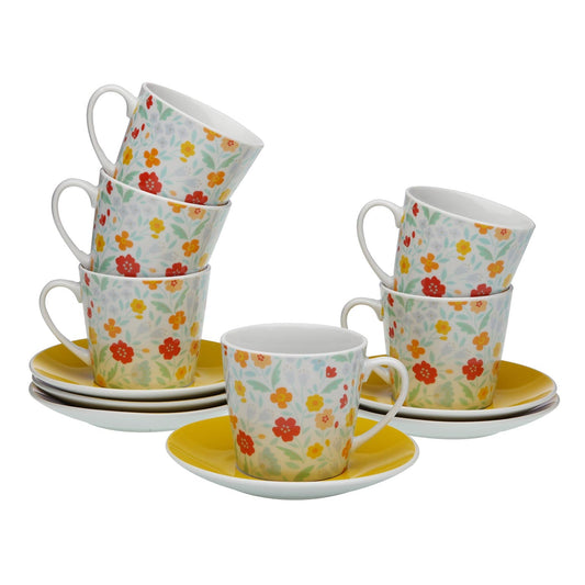 SET 6 TAZAS TE C/P FLANDES Versaotoño