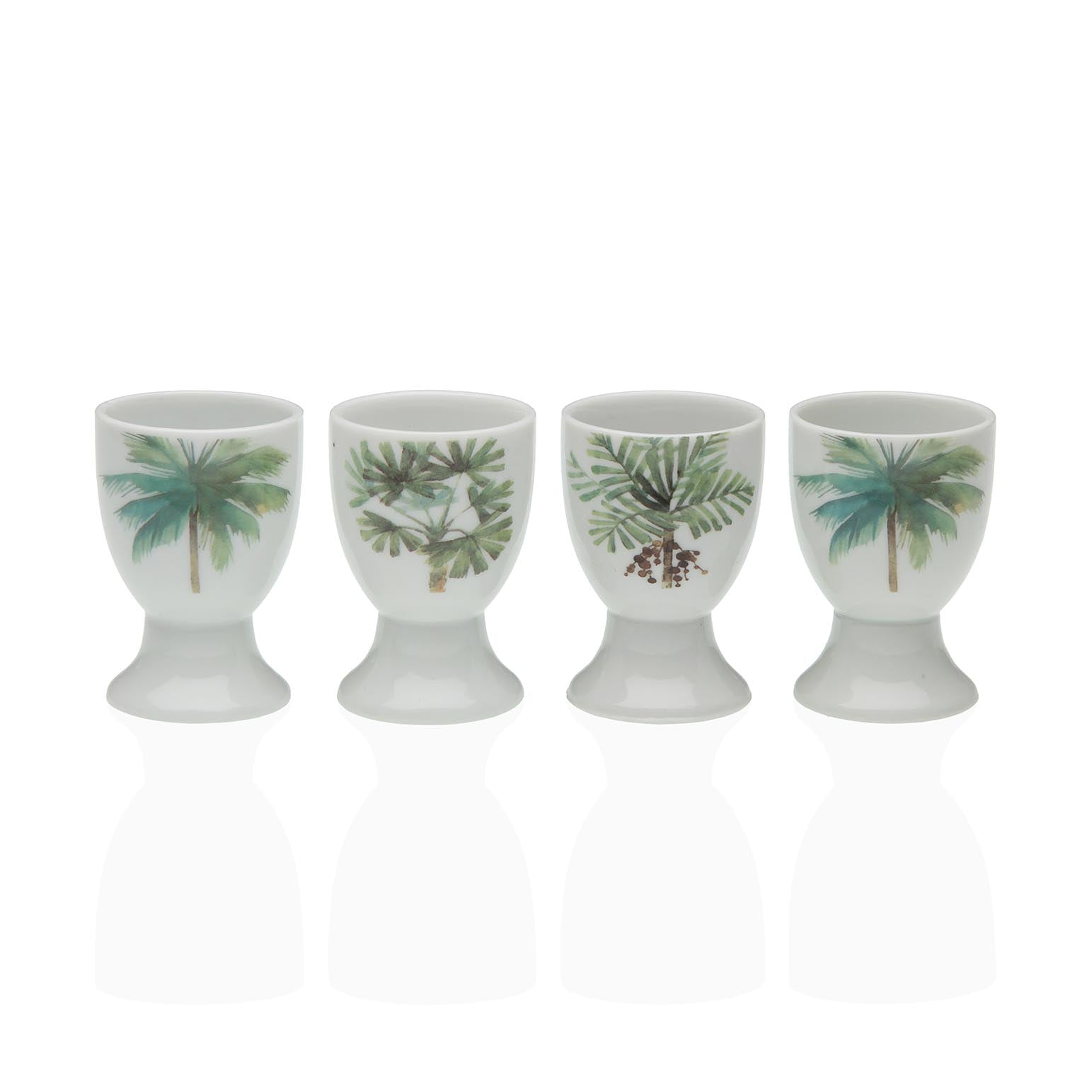 SET 4 SOPORTE HUEVOS HOJAS Versaotoño