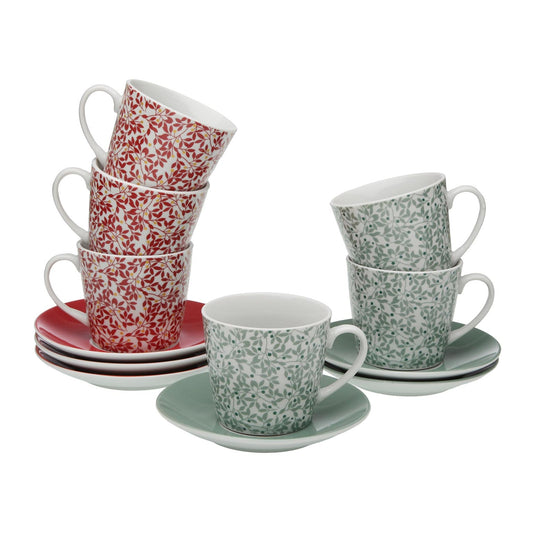 SET 6 TAZAS TE NINA Versaotoño