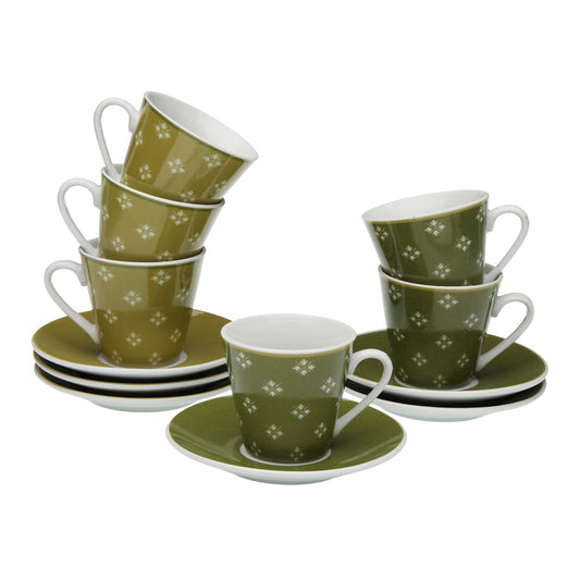 SET 6 TAZAS CAFE NUKA Versaotoño