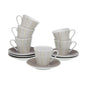 SET 6 TAZAS CAFE NORDIC DROP VERSA 2026 JUNIO
