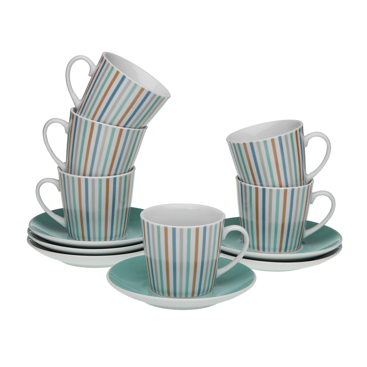 SET 6 TAZAS TE RAYAS VERSA FEBRERO