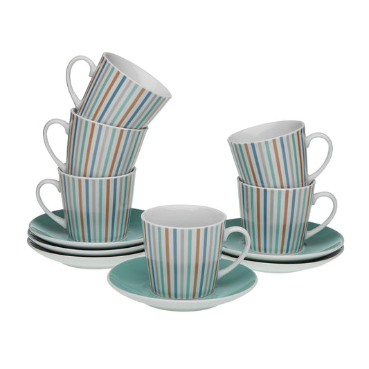 SET 6 TAZAS TE RAYAS VERSA FEBRERO