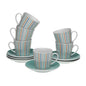 SET 6 TAZAS TE RAYAS VERSA FEBRERO